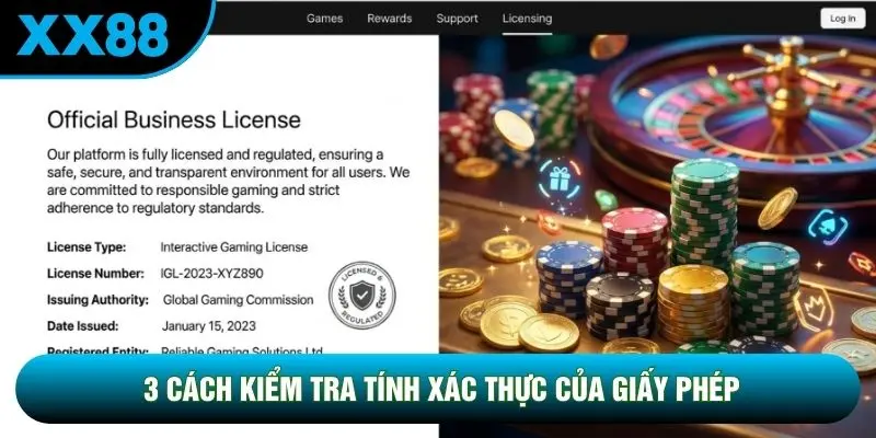 3 cách kiểm tra tính xác thực của giấy phép 3 cách kiểm tra tính xác thực của giấy phép