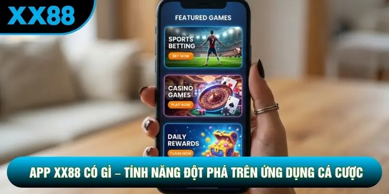 App XX88 Có Gì – Tính Năng Đột Phá Trên Ứng Dụng Cá Cược