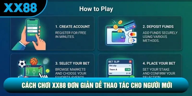 Cách chơi XX88 đơn giản dễ thao tác cho người mới