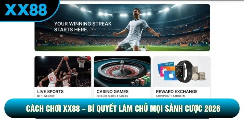 Cách Chơi XX88 – Bí Quyết Làm Chủ Mọi Sảnh Cược 2026