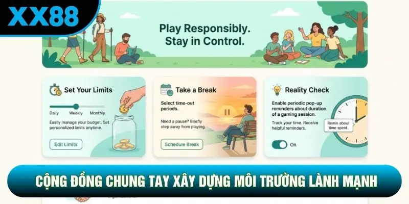 Cộng đồng chung tay xây dựng môi trường lành mạnh Cộng đồng chung tay xây dựng môi trường lành mạnh
