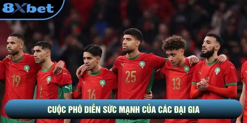Cuộc phô diễn sức mạnh của các đại gia Cuộc phô diễn sức mạnh của các đại gia