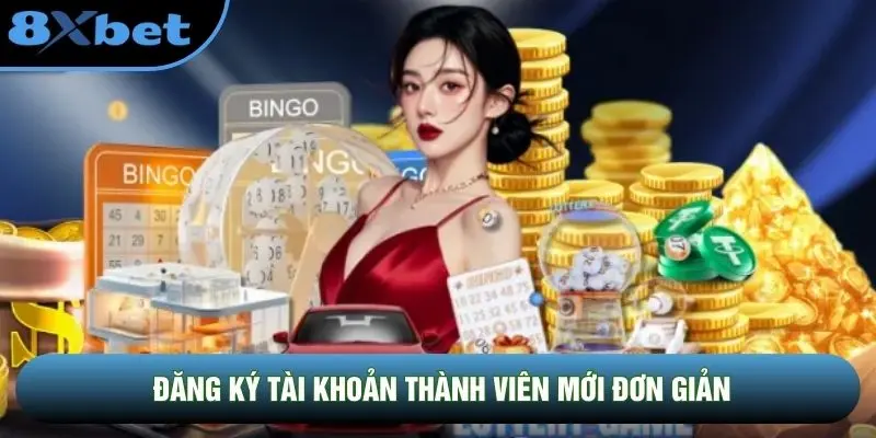 Đăng ký tài khoản thành viên mới đơn giản