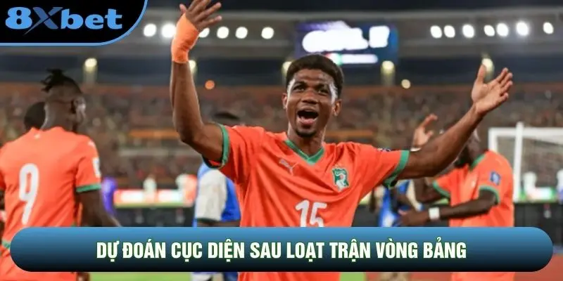 Dự đoán cục diện sau loạt trận vòng bảng Dự đoán cục diện sau loạt trận vòng bảng