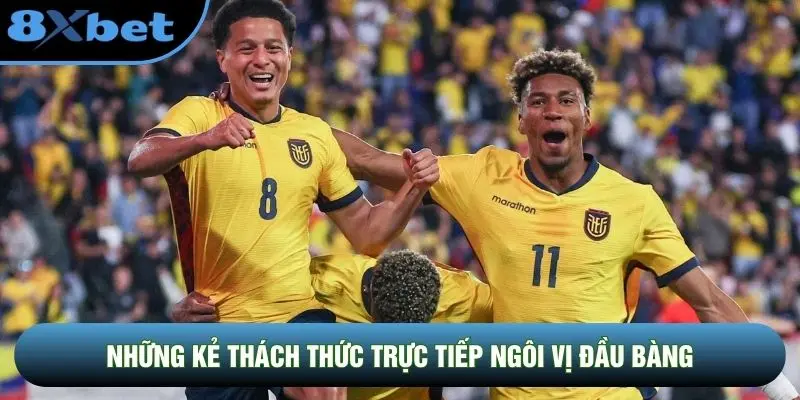 Những kẻ thách thức trực tiếp ngôi vị đầu bàng Những kẻ thách thức trực tiếp ngôi vị đầu bàng