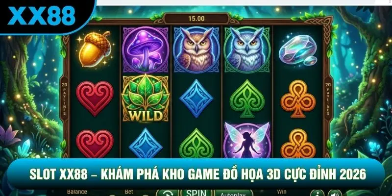 Slot XX88 – Khám Phá Kho Game Đồ Họa 3D Cực Đỉnh 2026