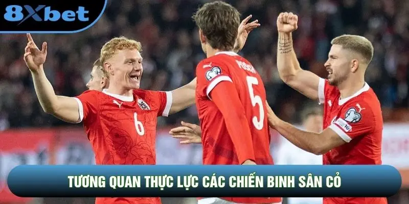Tương quan thực lực các chiến binh sân cỏ Tương quan thực lực các chiến binh sân cỏ